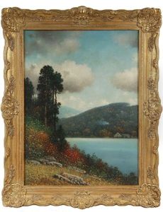 Drifting Clouds, Howards Lake, Maine
