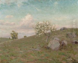 Hillside Landscape by Charles Foster
