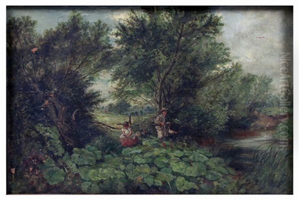 Untitled (landscape With Children) - view 1