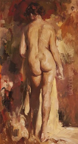 Standing Back Nude - view 1