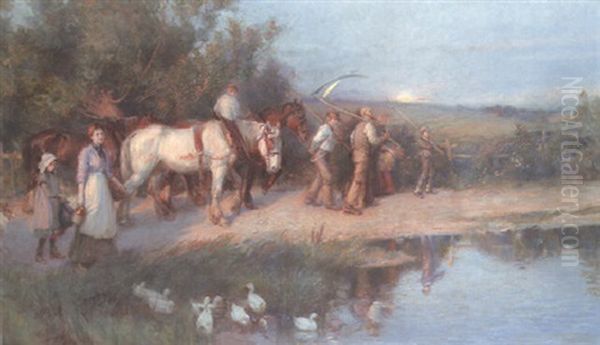 The Return From Harvest - view 1