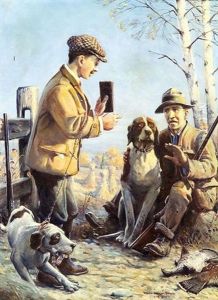 Happening Upon The Hunter by William Harnden Foster