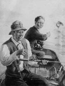The One That's Getting Away by William Harnden Foster