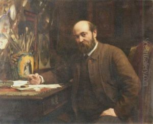 Portrait Du Peintre Leon-germain Pelouse Portrait Du Peintre Leon-germain Pelouse