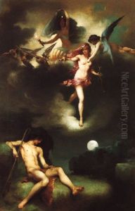 Scene Allegorique by Emile-Louis Foubert