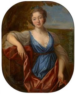 Portrait D'une Dame De Qualite En Thetis