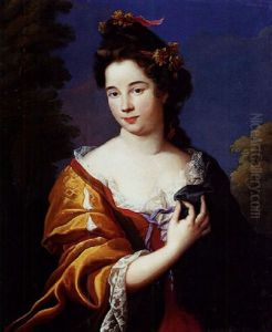 Portrait D'une Dame De Qualite by Nicolas Fouche