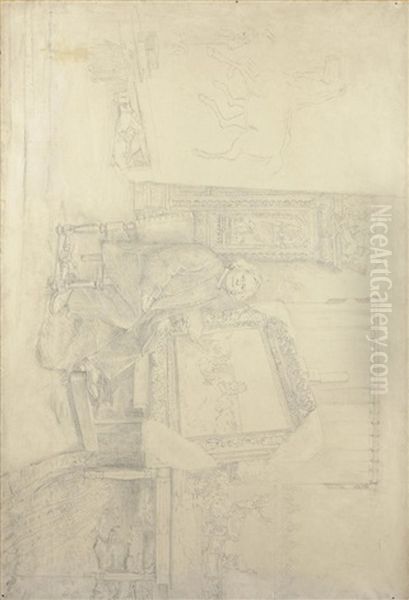 Portrait De Rosa Bonheur Dans Son Atelier - view 1