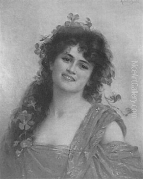 A Dark-haired Beauty - view 1