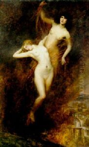 Les Salamandres by Consuelo Fould
