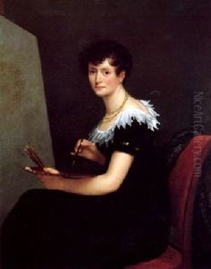 Selbstportrat Der Kunstlerin by Lucille Foullon