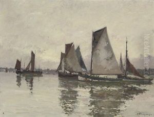 Fishing Vessels by Robert Henry Fouques