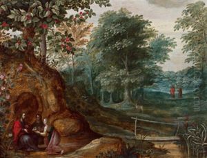 Landschaft Mit Biblischer Staffage