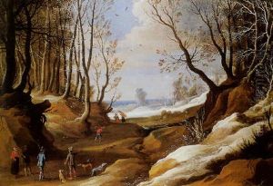 Paysage Dans La Neige Paysage Dans La Neige