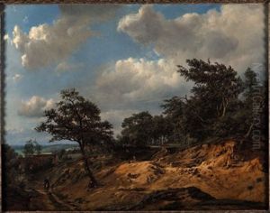 Paesaggio Boscoso Con Figure