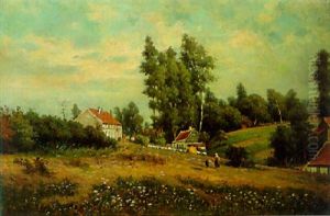 Paysage Avec Fermes