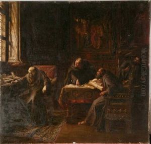Moines A L'etude Pendant L'inquisition