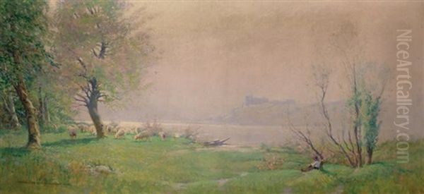 Spring Morning, Seine - view 1