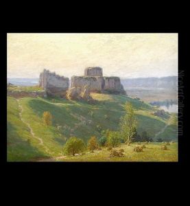 Ruins Of Chateau Gaillard And The Seine Valley