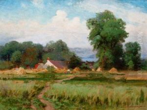 Country Landscape by Alexis Fournier