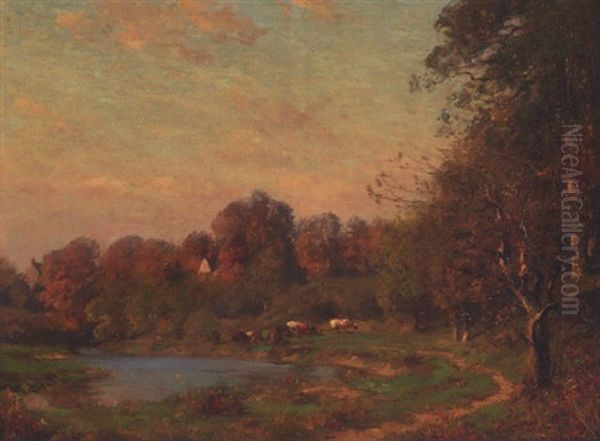 Cattle In A Landscape - view 1