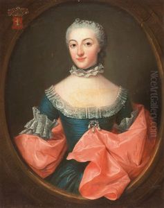Bildnis Von Margaretha Cornelia Van De Poll (1726 -1798) by Jean Fournier