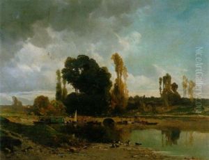 Flusspartie Im Sommer