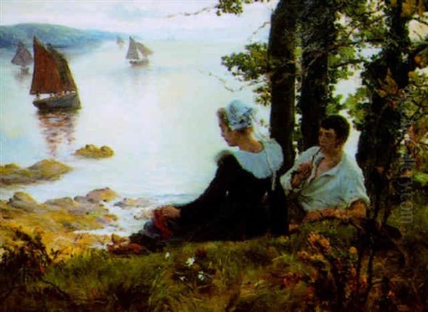 Romance Devant La Baie En Bretagne - view 1