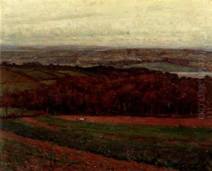 Ploughing The Fields by A. Moulton Foweraker