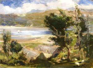 View Of Conwy Estuary by Robert Fowler