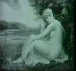 A Classical Lady By The Shore A Classical Lady By The Shore