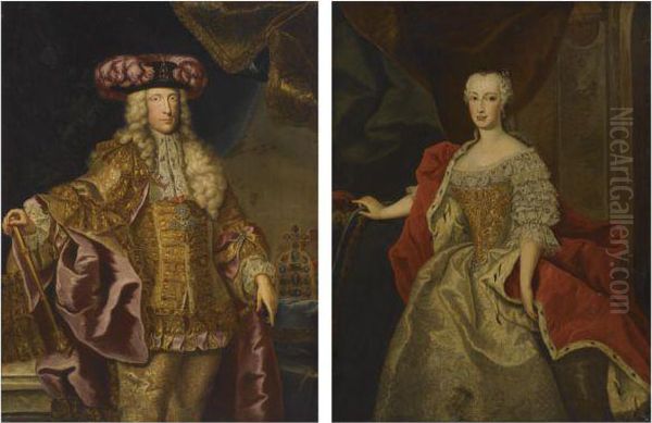 Portrait Of The Emperor Charles Vii - view 1