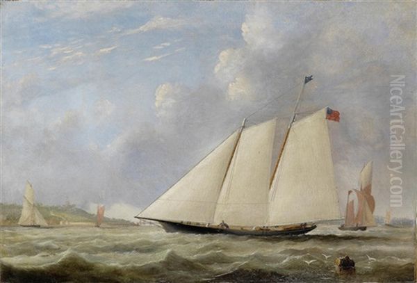 The America Off Ryde, Isle Of Wight With Osborne House In The Distance - view 1