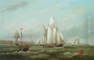 Ryde, Isle Of Wight by Arthur Wellington Fowles