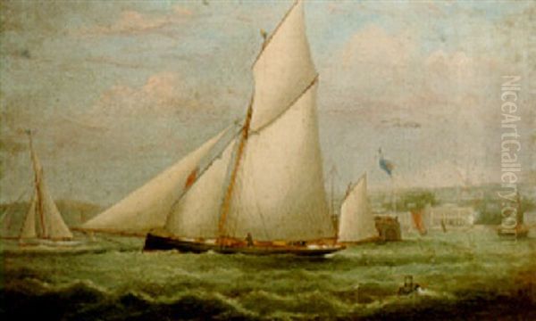R.v.y. "saterrella", Ryde, Winning, "penelope" In The Distance - view 1