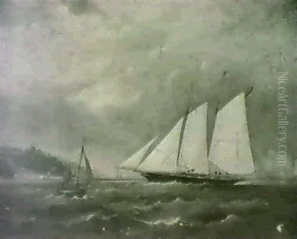 Diana Schooner, 80 Tons, Sidney Walker, Esq., Off Norris, I.o.w. - view 1