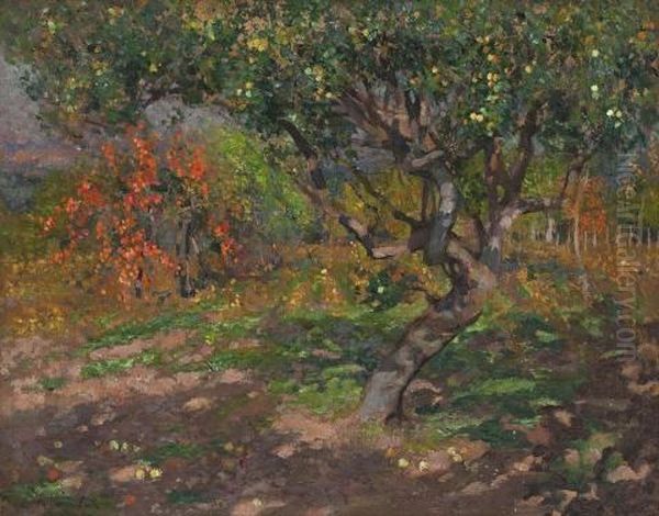 Apple Trees by Emanuel Phillips Fox