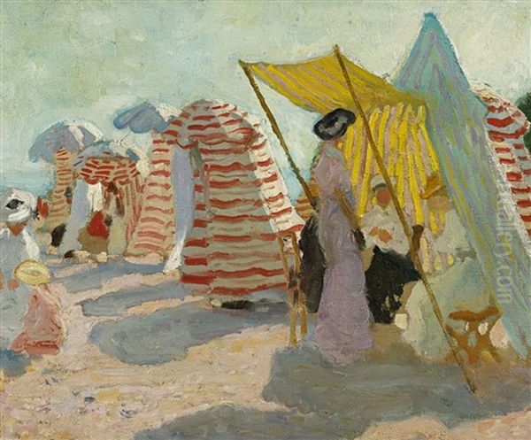 Morning On The Beach - view 1