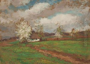 Untitled (french Countryside) by Emanuel Phillips Fox