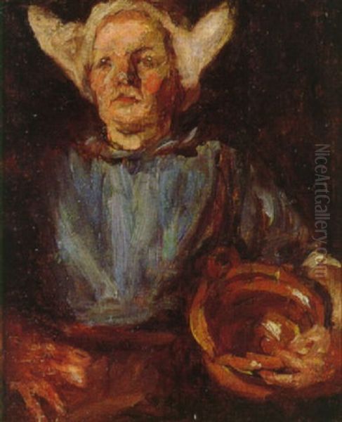 Peasnt Woman Of Brittany - view 1