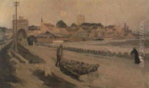 Evening, Shoreman, England by Emanuel Phillips Fox