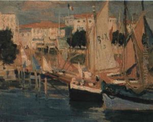 Harbourside - Provence by Emanuel Phillips Fox