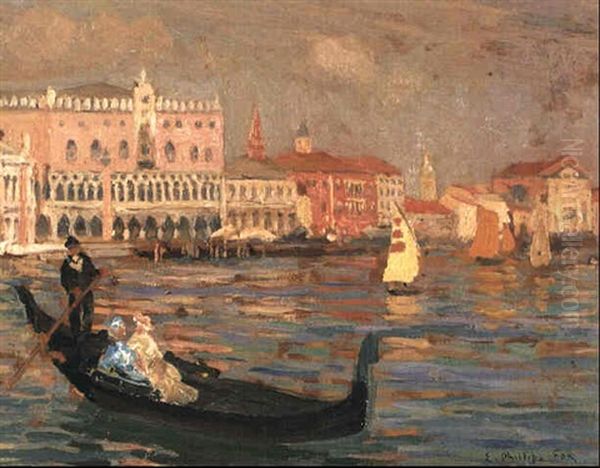 Entrance To The Grand Canal, Venice - view 1