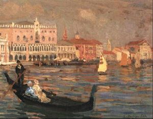 Entrance To The Grand Canal, Venice Entrance To The Grand Canal, Venice
