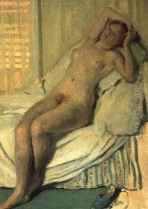 Le Repos (resting) by Emanuel Phillips Fox