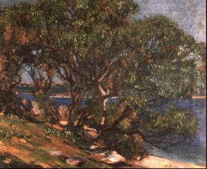 Summer Morning, Sydney Harbour by Emanuel Phillips Fox