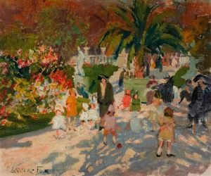 Luxembourg Gardens by Ethel Carrick Fox