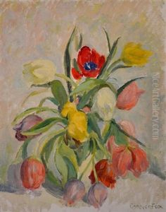 Tulips by Ethel Carrick Fox