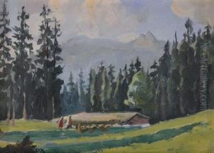 Kashmir, India by Ethel Carrick Fox