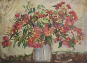 Flowering Gum by Ethel Carrick Fox